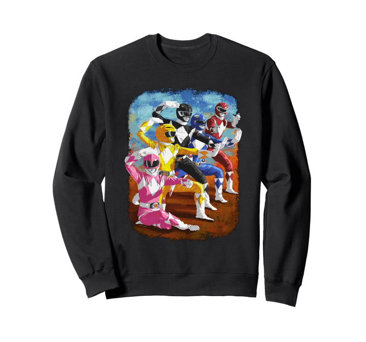 Power Rangers Impressionist Rangers Sweatshirt