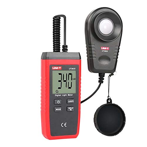 UNI-T Uni-trend Luminometer UT383S Digital Light Meter Lux/FC Meters Luminometer Photometer 200,000