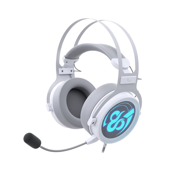 Newskill Kimera V2 Ivory 7.1 Gaming-Kopfhörer kompatibel mit PC und PS4 in weiss Ivory weiss, Ivory