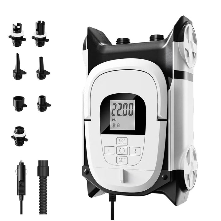 22PSI Elektrische Sup Pumpe 12V DC Sup Elektrische Pumpe | Auto-Stopp Geeignet Inflator &amp; Deflator P
