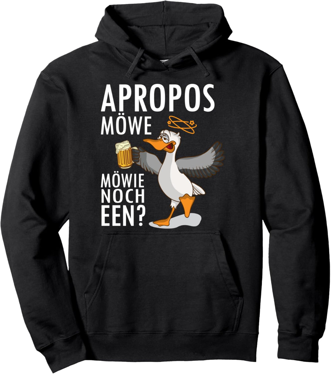 Apropos Möwe Möwie noch een Sabbel nich dat geit Norden Pullover Hoodie