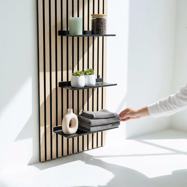 Steinmine - Designmanufaktur Zubehör-Set, Ablagen und Wandbehälter für Wandorganizer & Akustikpaneel