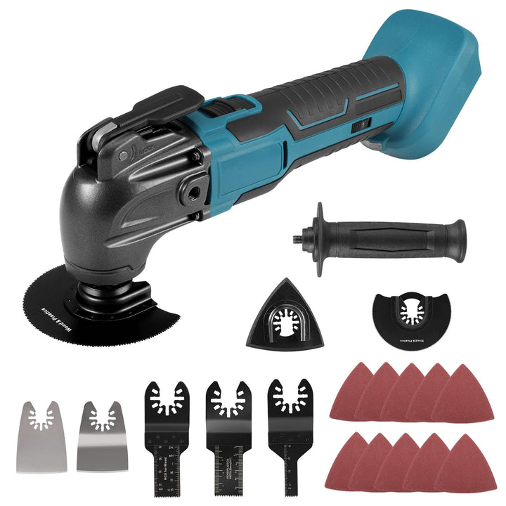Multifunktions-Oszillierendes Werkzeug, kompatibel mit Makita 18 V Akku, 6 variable Geschwindigkeite