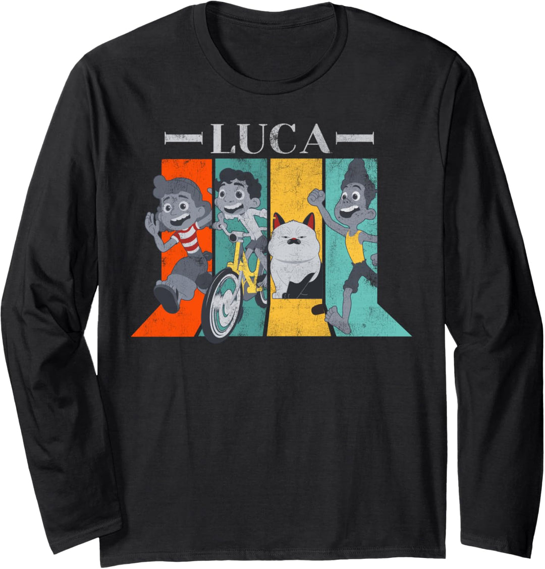 Disney Pixar Luca Character Panels V2 Langarmshirt