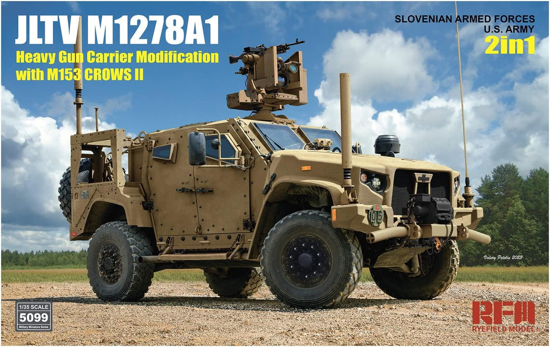 Rye Field Model 5099 JLTV M1278A1 (HGC) with M153 CROWS II 2in1 Massstab 1:35 Modellbau