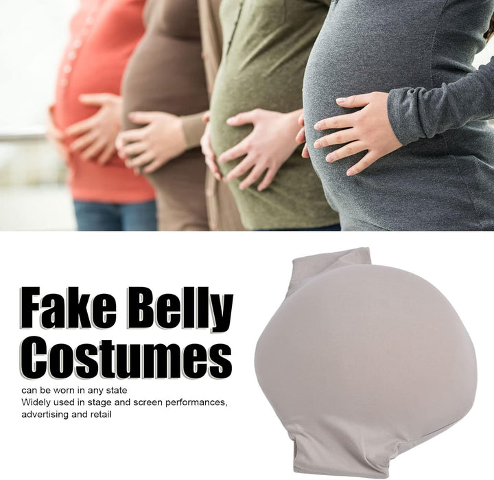 Gefälschter Schwangerschaftsbauch,mit Memory-Schaum,leichtem,atmungsaktivem Simulations-Silikon-Schw