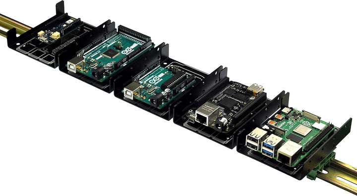 DIN-Schienenhalterung für Raspberry Pi A+ B+ 2B 3B 3B 4B Zero Arduino Uno Mega Mkr BeagleBone