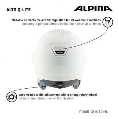 ALPINA Alto Q-LITE pearlwhite-Hearts Gloss 55-59, 55-59