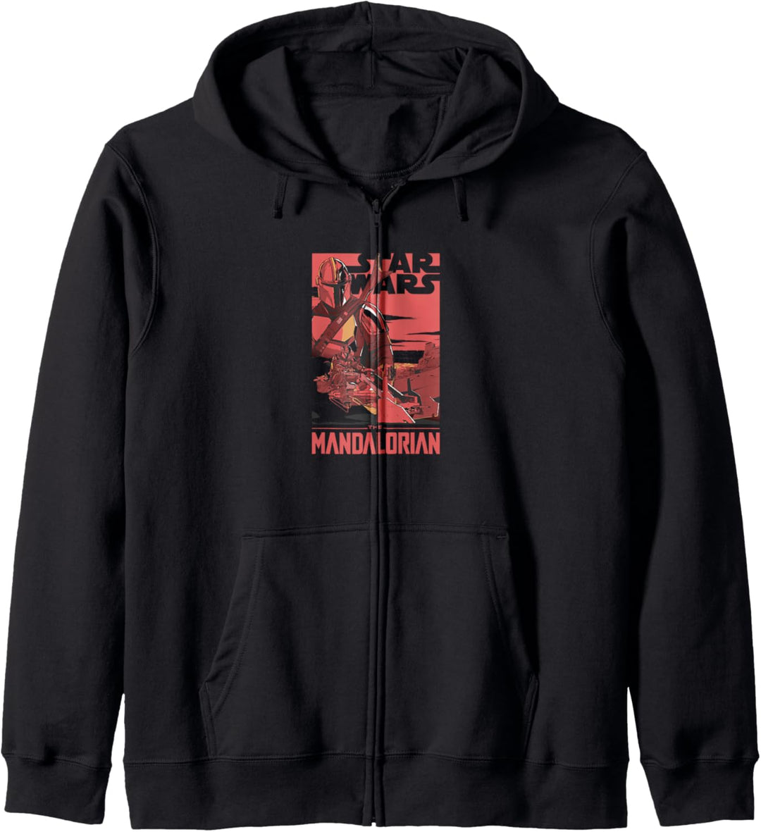 Star Wars Manalorian Mad Mando Poster Kapuzenjacke