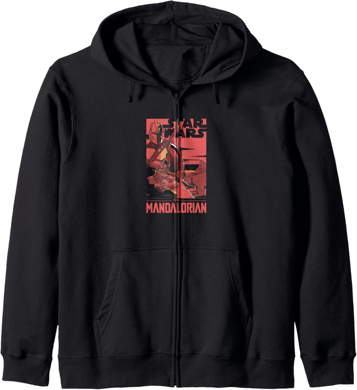 Star Wars Manalorian Mad Mando Poster Kapuzenjacke