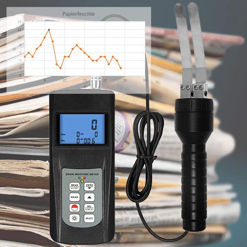 Feuchtemessgerät für Papier Karton Pappe Altpapier Feuchtemesser Hygrometer F18