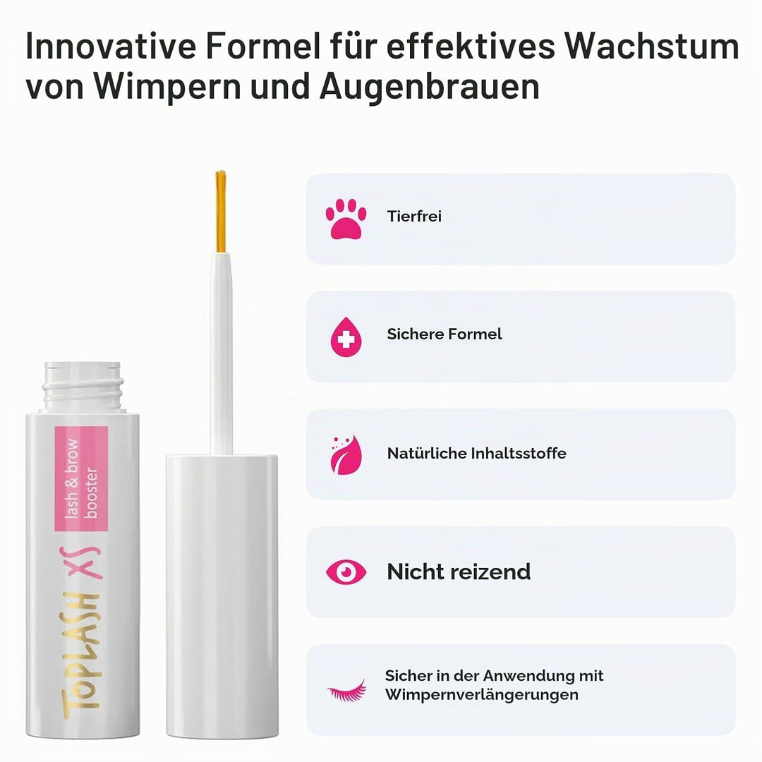 Wimpernwachstumsserum - Wimpern und Augenbrauenwachstumsserum für längere dickere vollere Wimpern -