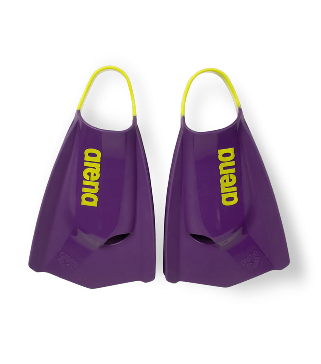 ARENA Powerfin Pro II Schwimmbad-Trainingsflossen, Schwimmflossen für Erwachsene, Flossen aus 100% S