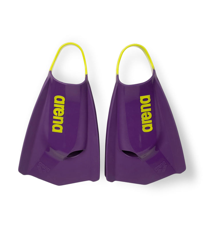 ARENA Powerfin Pro II Schwimmbad-Trainingsflossen, Schwimmflossen für Erwachsene, Flossen aus 100% S
