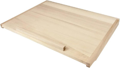 Wooden World - Traditionelles Teigbrett aus Holz zum Kneten STOLNICA (XL 63 x 50 cm), XL 63 x 50 cm