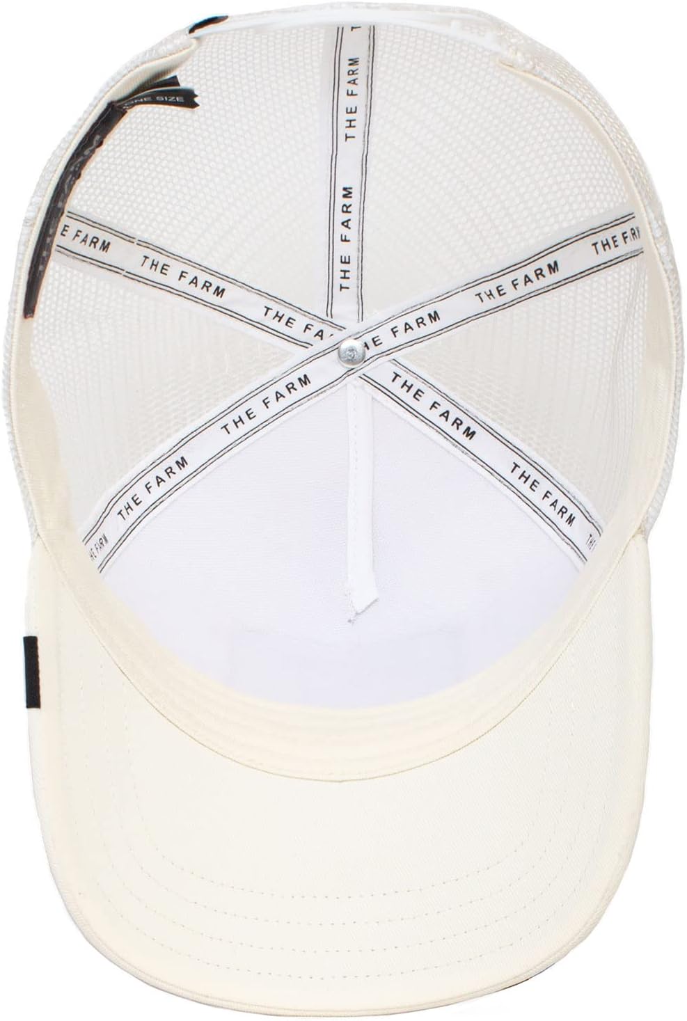 All American Men'Goorin Brothers-Hut 62 Trucker-Panther-White-#27184, 62 Trucker-Panther-White-#2718