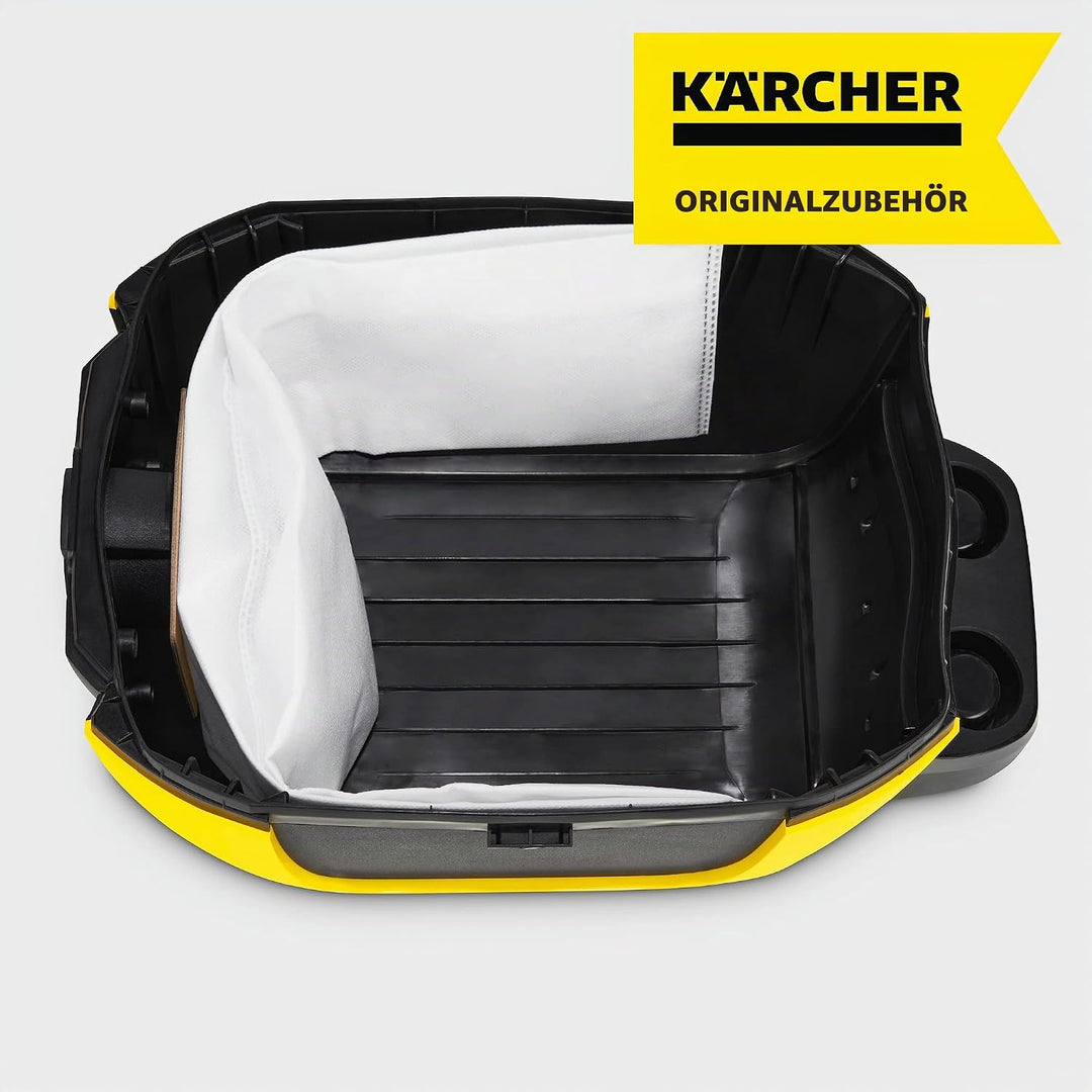 Kärcher Original Vliesfilterbeutel, 4 Stück, WD 1 Compact Battery, Weiss
