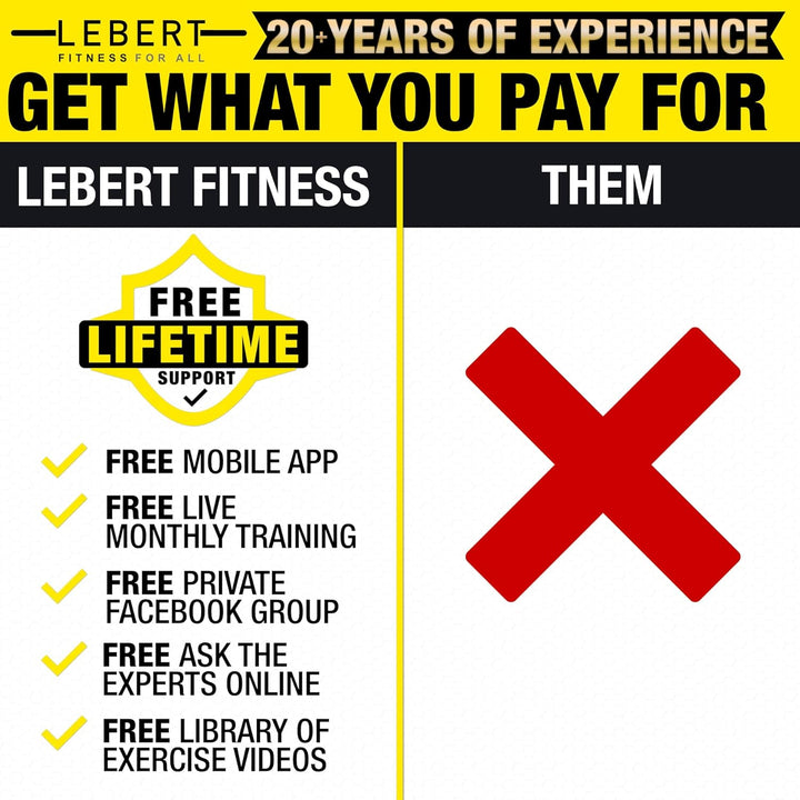 Lebert Fitness Equalizer mit Resistance Band Yellow - L, Yellow - L