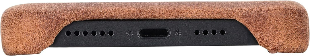 Solo Pelle Lederhülle für das iPhone 14 Plus in 6.7 Zoll Princeton Case Leder Hülle Ledertasche Back