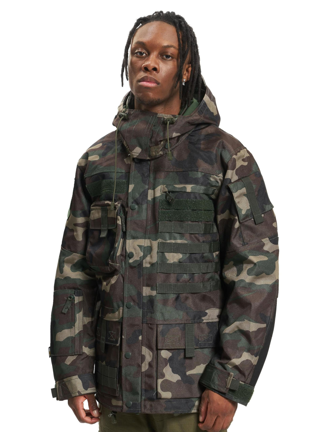 Brandit Performance Outdoor Jacket, mehrere Farbvarianten, Grössen S bis 5XL, Darkcamo