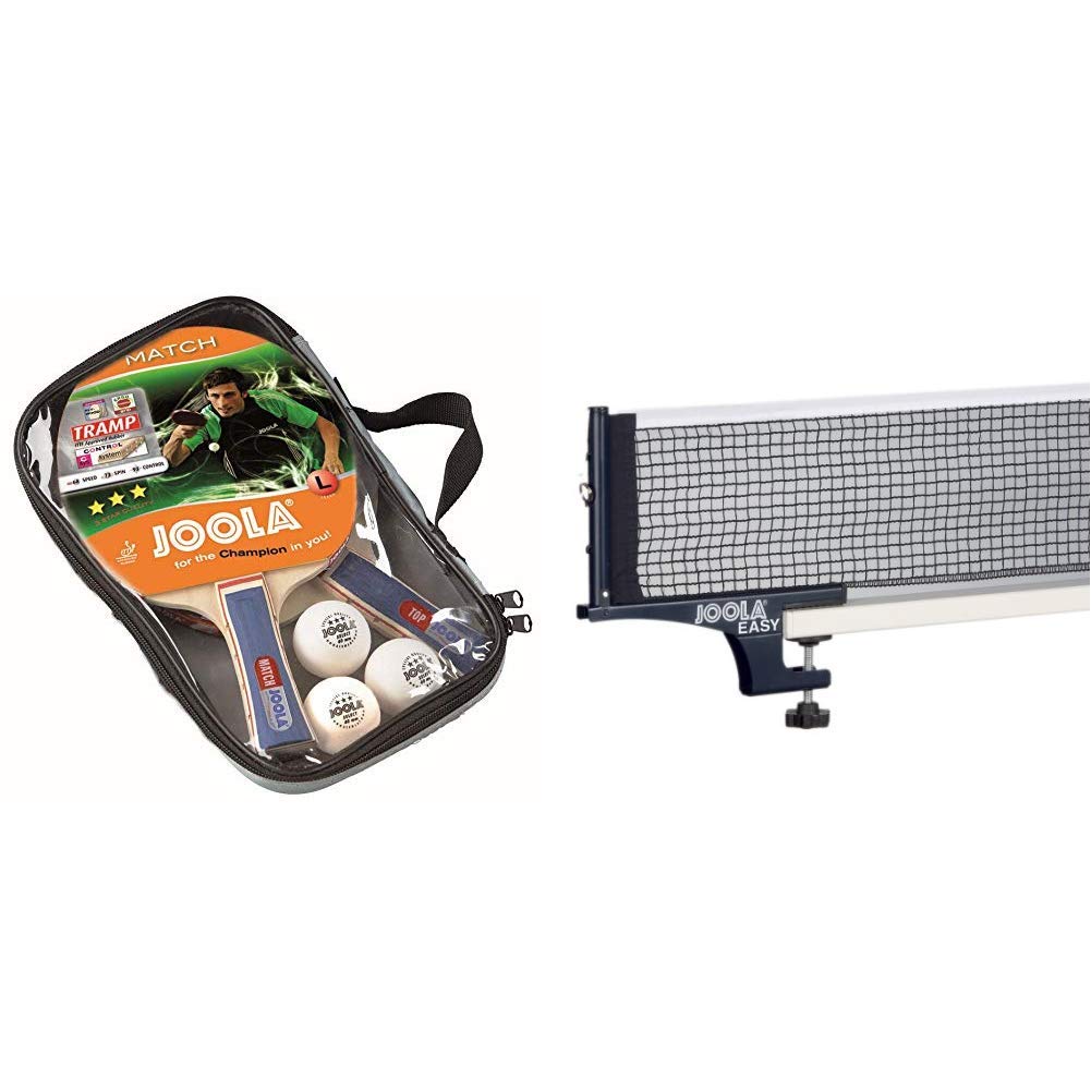 JOOLA Tischtennisschläger-Set Duo TT-Schläger-Set + Tischtennisnetz, TT-Schläger-Set + Tischtennisne