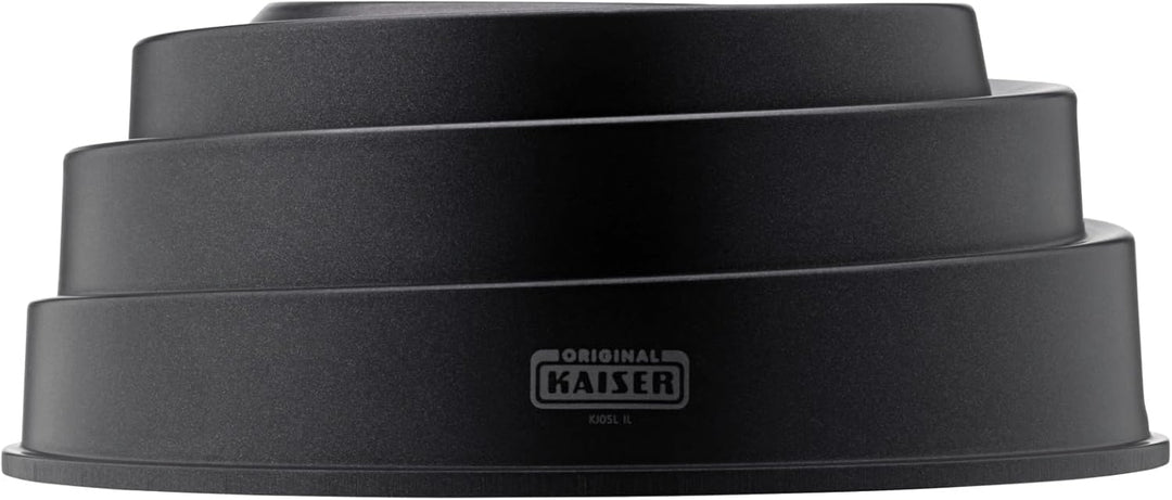 Original Kaiser Inspiration Twister Gugelhupfform 25 cm, Backform Gugelhupf mit aussergewöhnlicher S