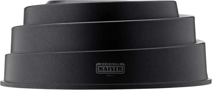 Original Kaiser Inspiration Twister Gugelhupfform 25 cm, Backform Gugelhupf mit aussergewöhnlicher S