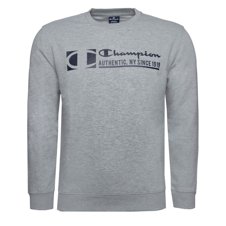 Champion Herren Graphic Shop Authentic-Fall Fleece Crewneck Kapuzenpullover S Hellgrau Meliert, S He