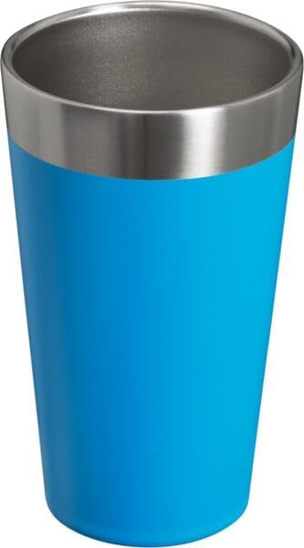 Stanley Adventure Isoliertes stapelbares Bierglas, Edelstahl, doppelwandig, robuster Metall-Trinkbec