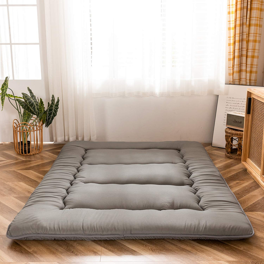 MAXYOYO Japanische Futon-Matratze, Dicke Tatami-Matte, Isomatte, faltbar, aufrollbare Matratze, Schl
