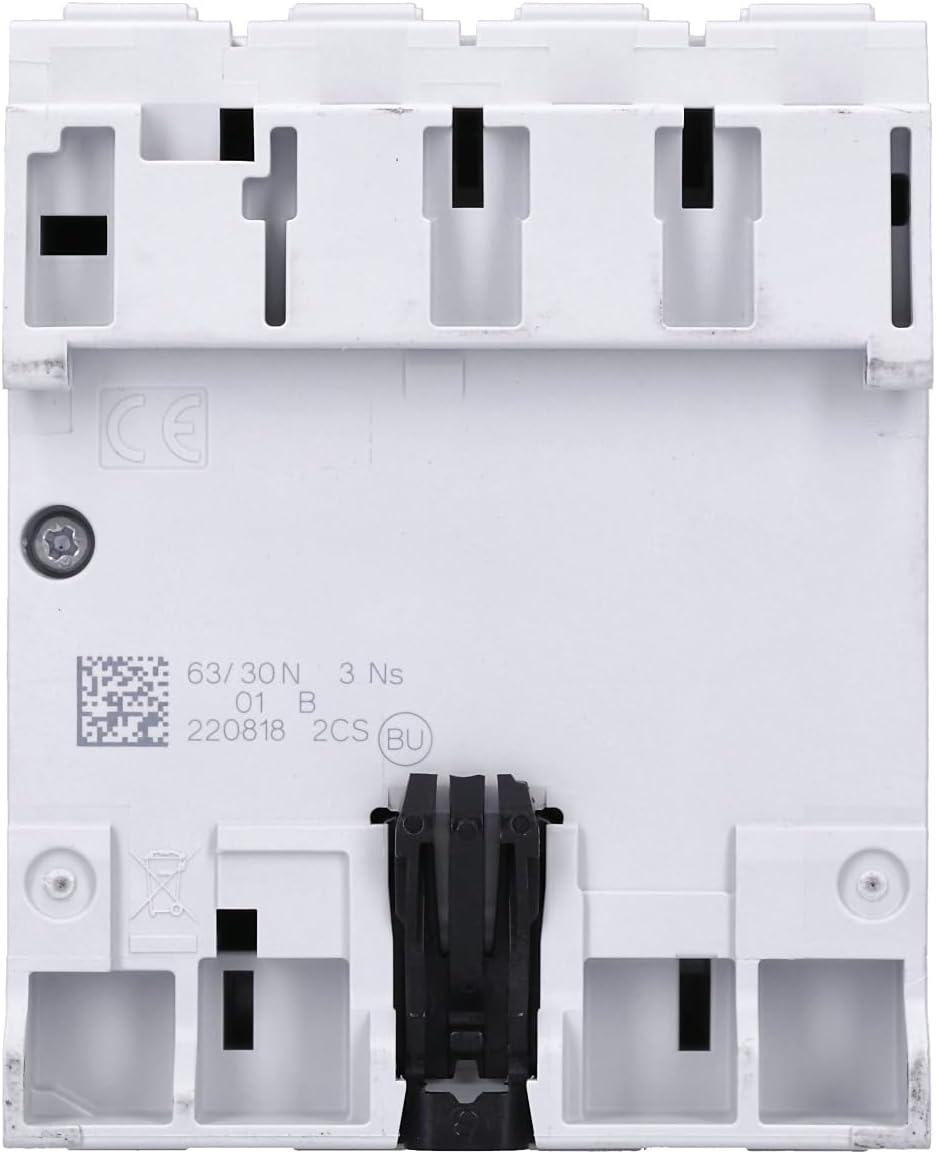 ABB F200 RCCB, 4-polig, 63A, 30mA Typ A 230V ac