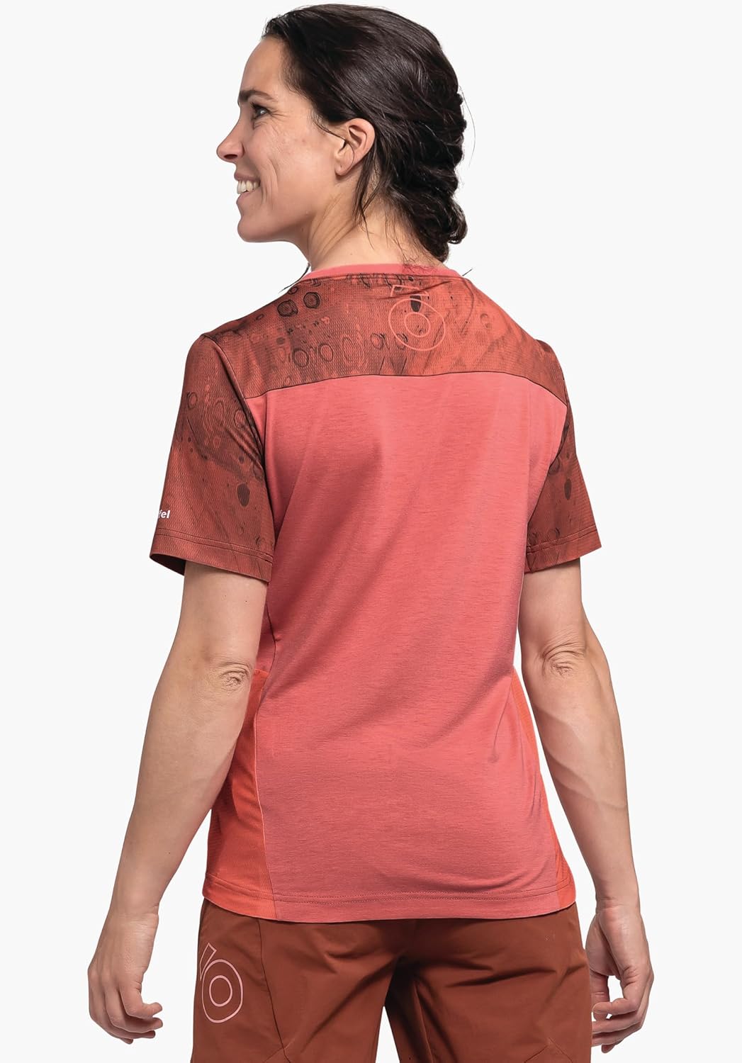 Schöffel Damen Shirt Valbella L, atmungsaktives Radtrikot, schnell trocknendes Funktionsshirt mit 4-