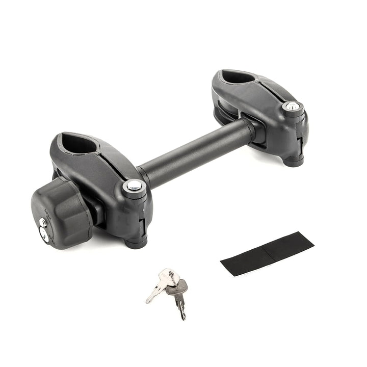 LST Rahmenhalter für Fahrradträger Radhalter 29 cm U-Bügelrohr Ø 25 mm abschliessbar beidseitig