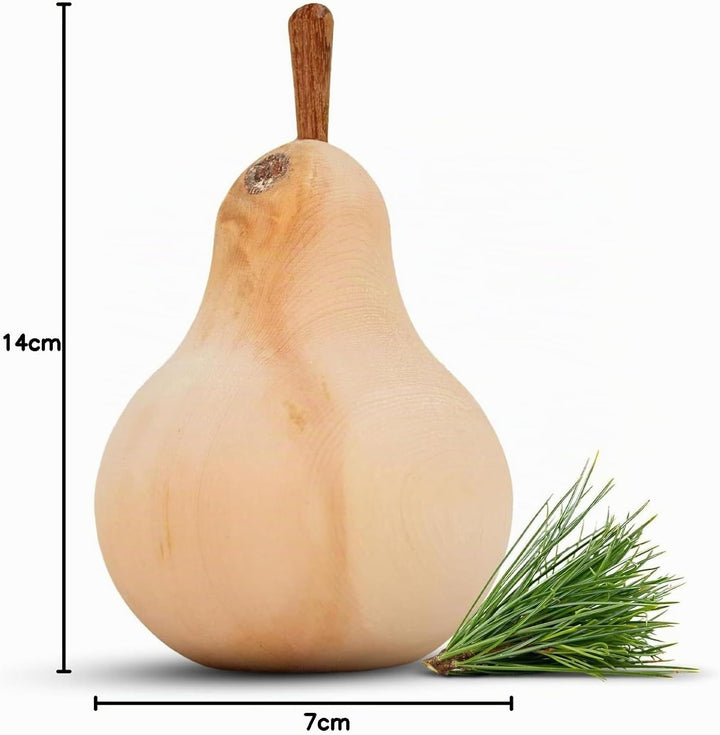 Zirbenfreunde-Set: Zirbenapfel + Zirbenbirne + Zirbenkugel, je 7cm
