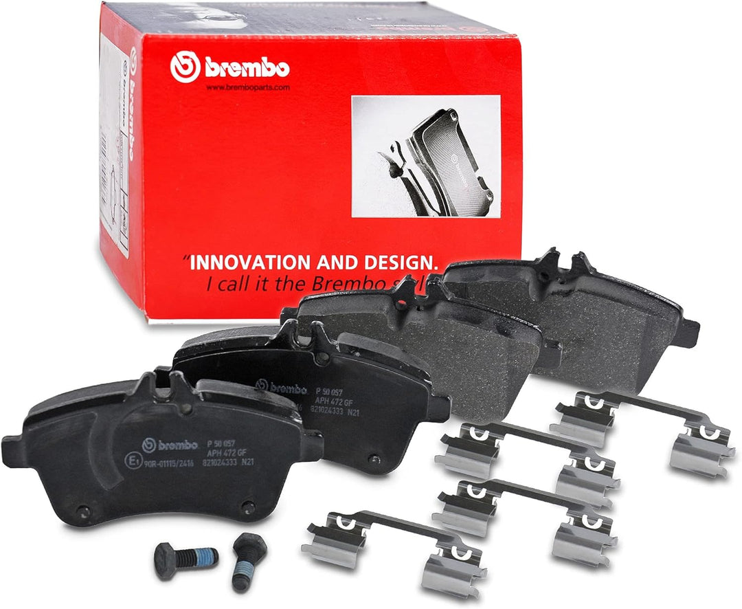 Brembo P 50 057 Bremsbelagsatz, Scheibenbremse - (4-teilig)