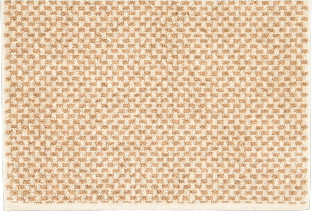 CAWÖ Home Handtücher Natural Allover 6215 Natur-Caramel - 33 Duschtuch 80x150 cm, Duschtuch 80x150 c