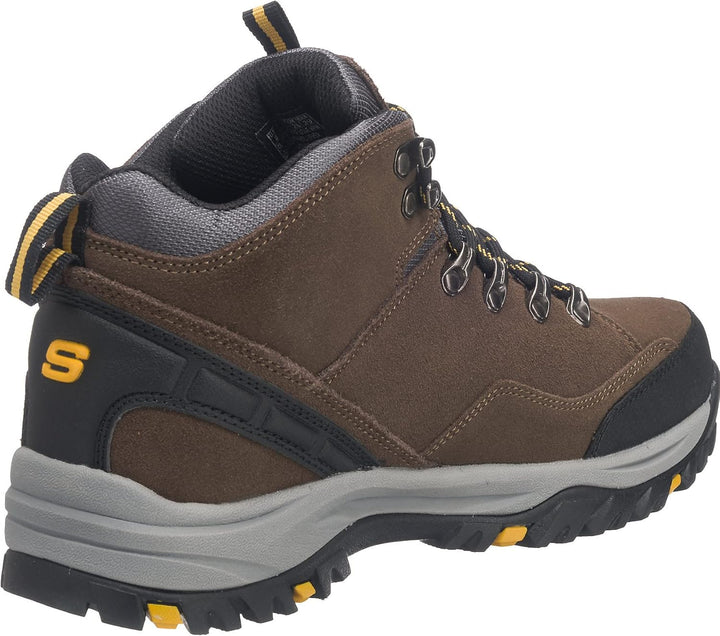 Skechers Herren Relment Pelmo64869 Stiefel 39 EU Khaki Suede, 39 EU Khaki Suede