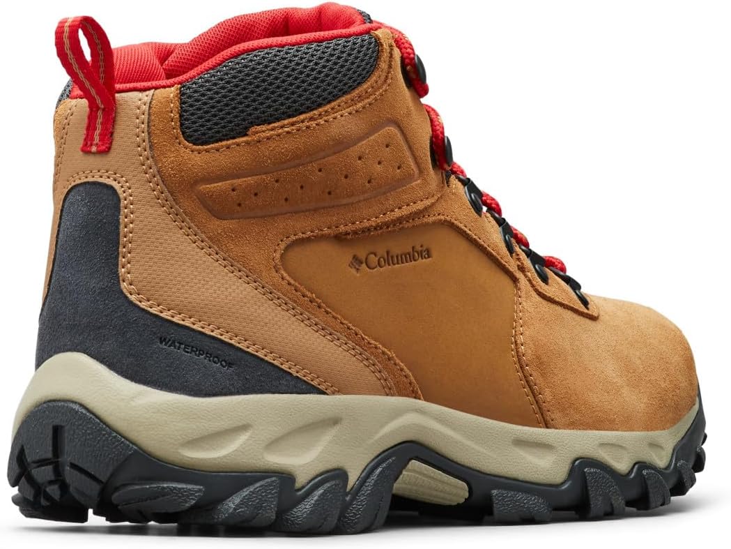 Columbia Herren Newton Ridge Plus 2 Suede WpWanderstiefel 40 EU Elk Mountain Red, 40 EU Elk Mountain