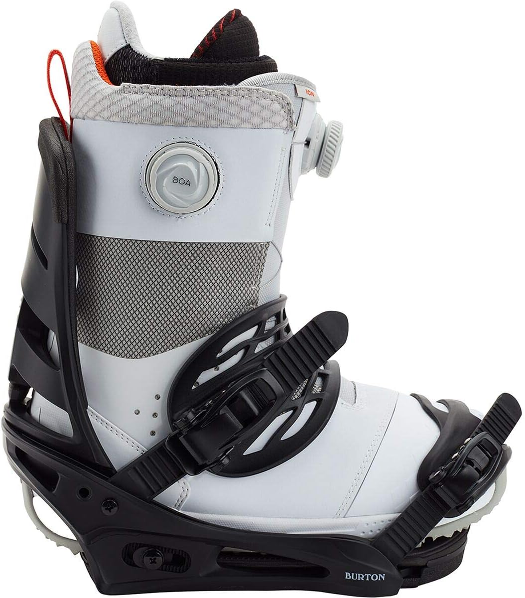 Burton Men's Mission Re:Flex Snowboard Binding Schwarz US: 8-11, Schwarz US: 8-11