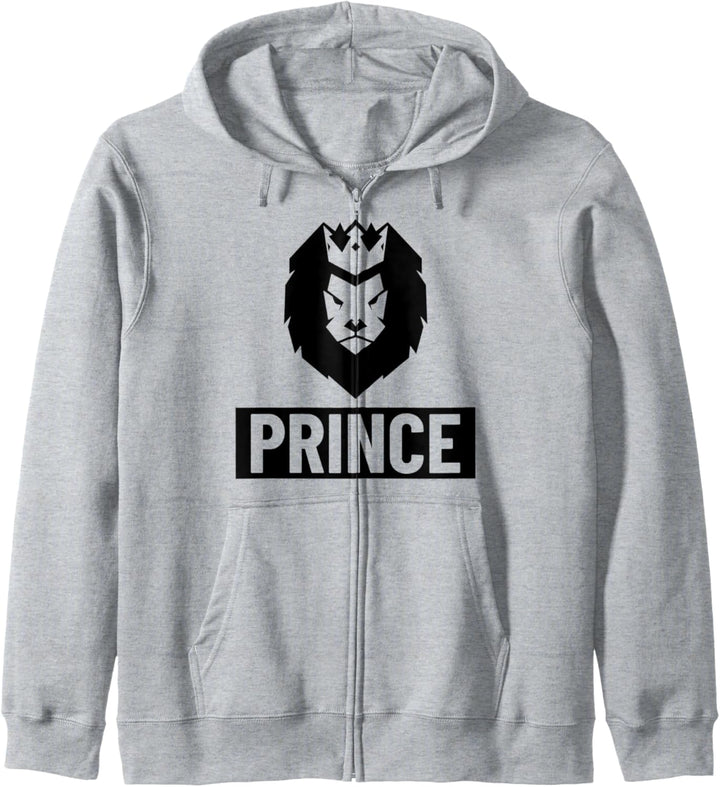 Vater Sohn Partnerlook Prince Löwe Partner Outfit Kapuzenjacke