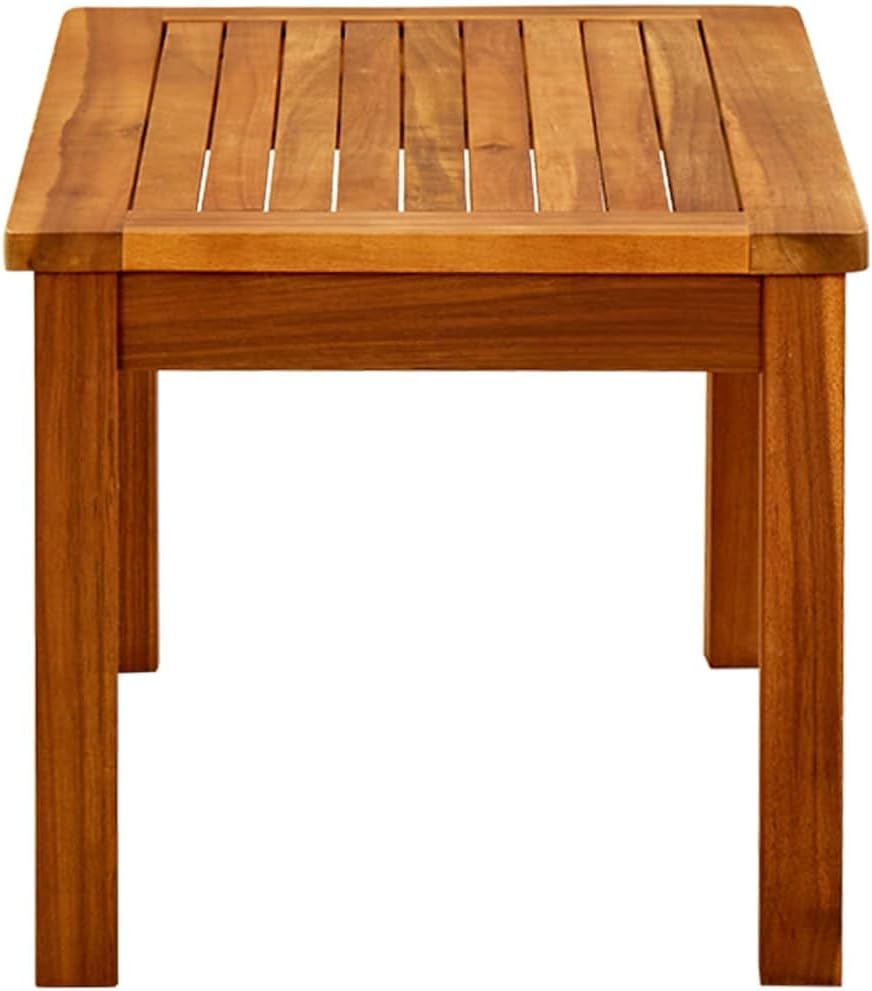 vidaXL Akazienholz Massiv Garten Couchtisch Gartentisch Beistelltisch Balkontisch Holztisch Teetisch