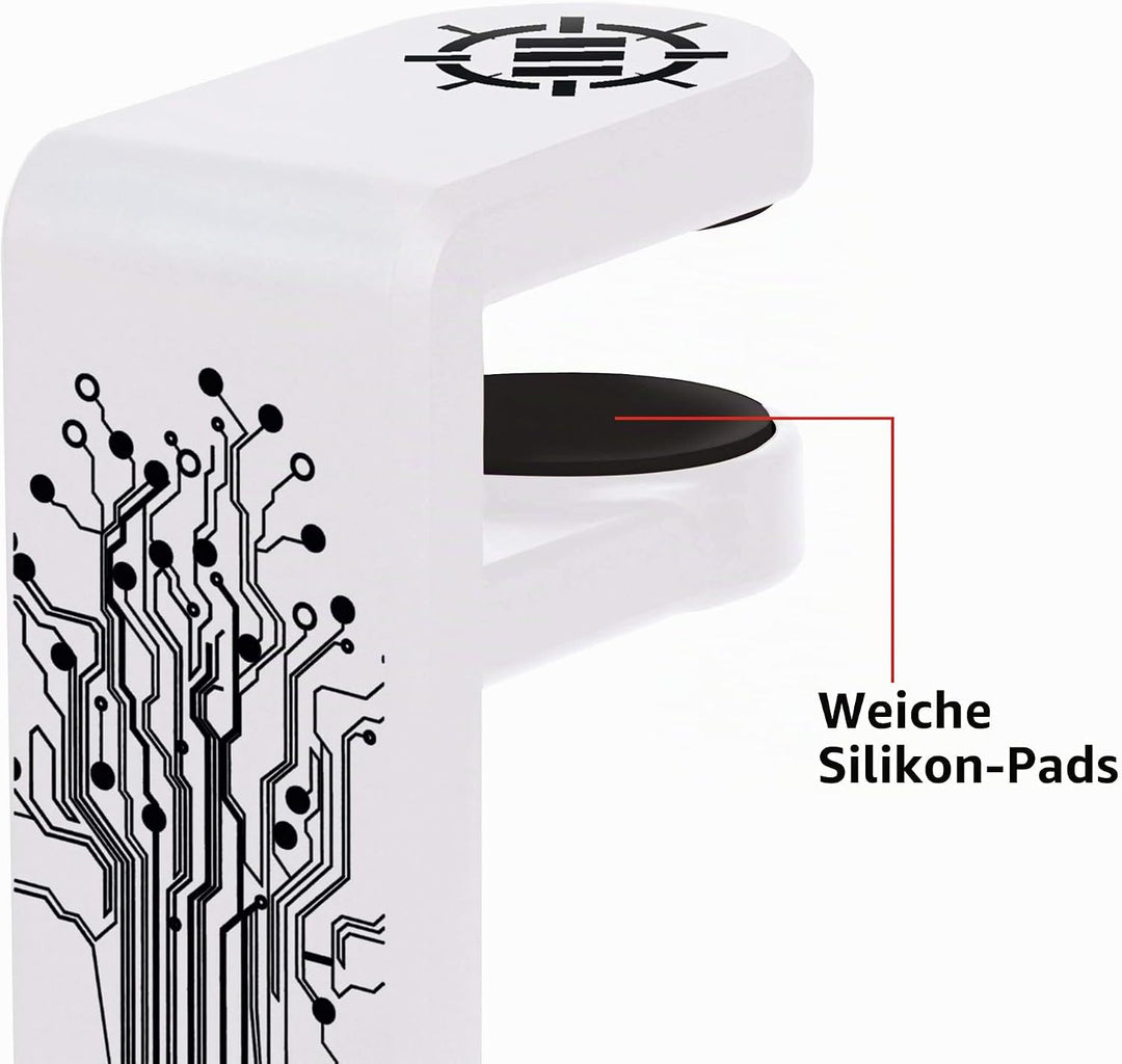 ENHANCE PC Gaming Headset Kopfhörer Halterung Hanger Mount Kopfhörer Stand mit verstellbaren & Schwe