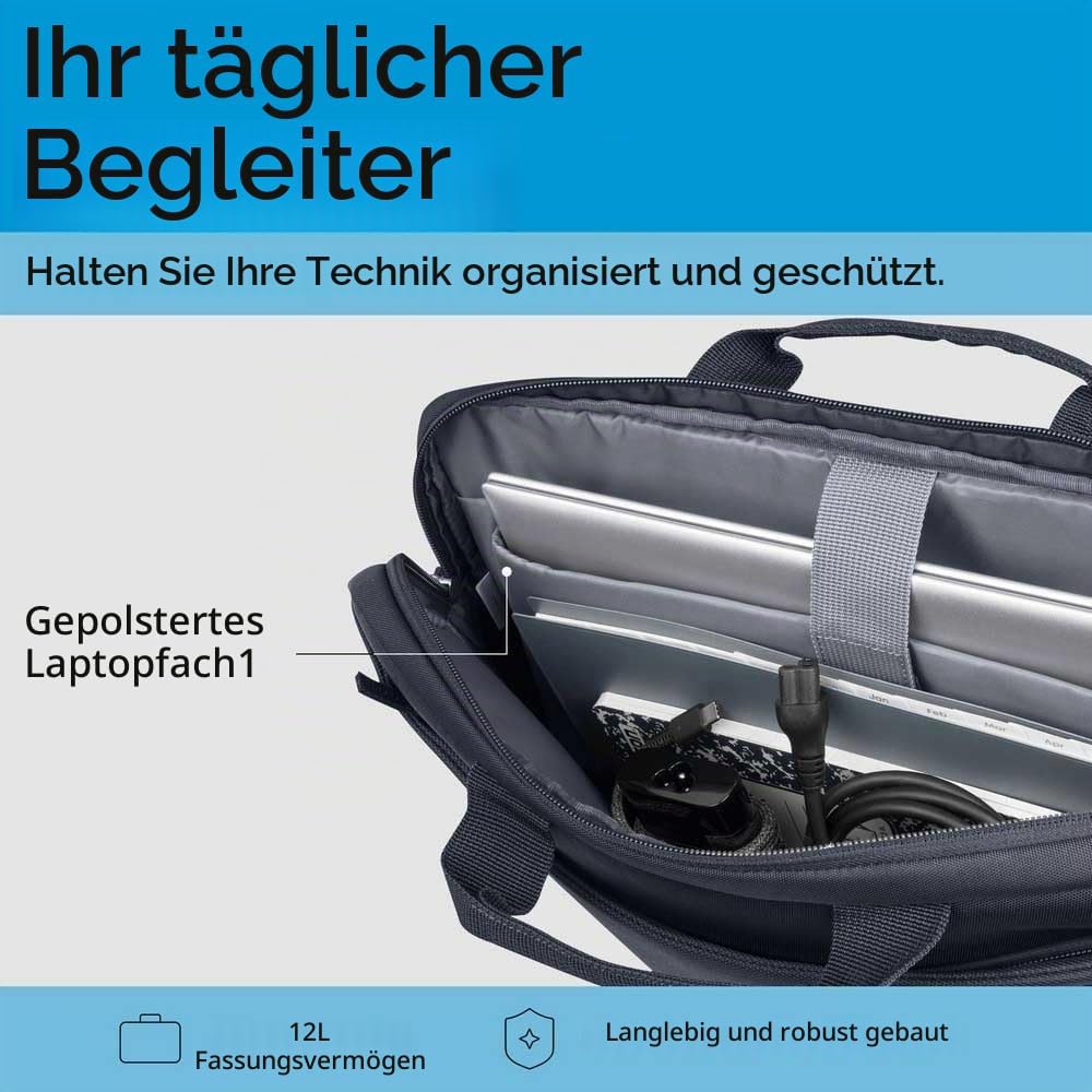 HP Everyday - Notebook-Tasche - 40.9 cm (16.1") - Odyssey Grau