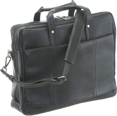 HAROLD'S Heritage Aktentasche Leder 38 cm Laptopfach