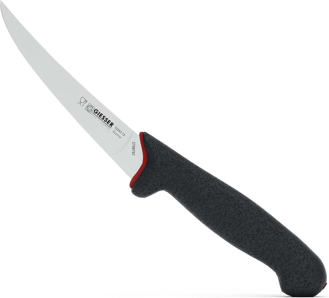 Giesser seit 1776 - Made in Germany - Brotmesser mit Holzgriff rutschfest Kotibe, 21 cm, Wellenschli