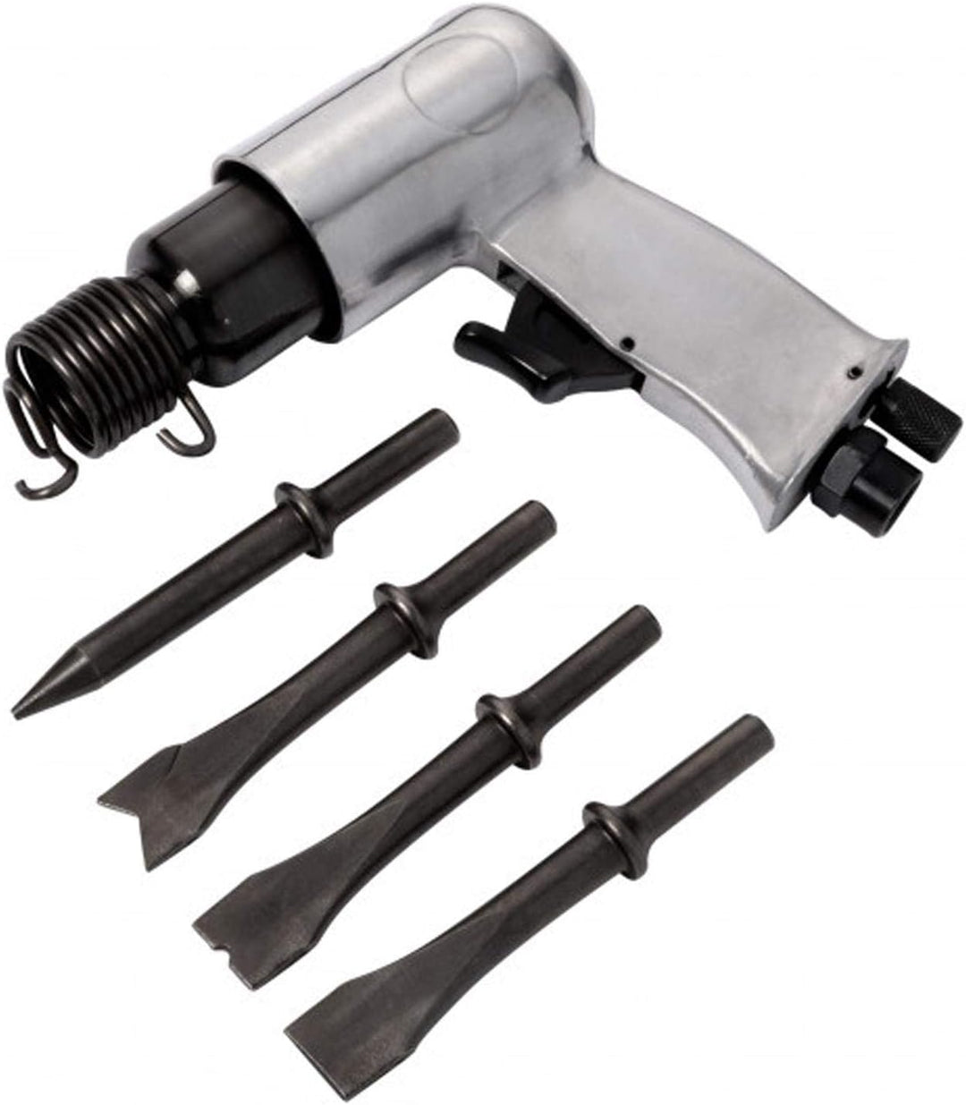 BlueSpot Tools 07951 BlueSpot Drucklufthammer und Meissel-Set, 150 mm