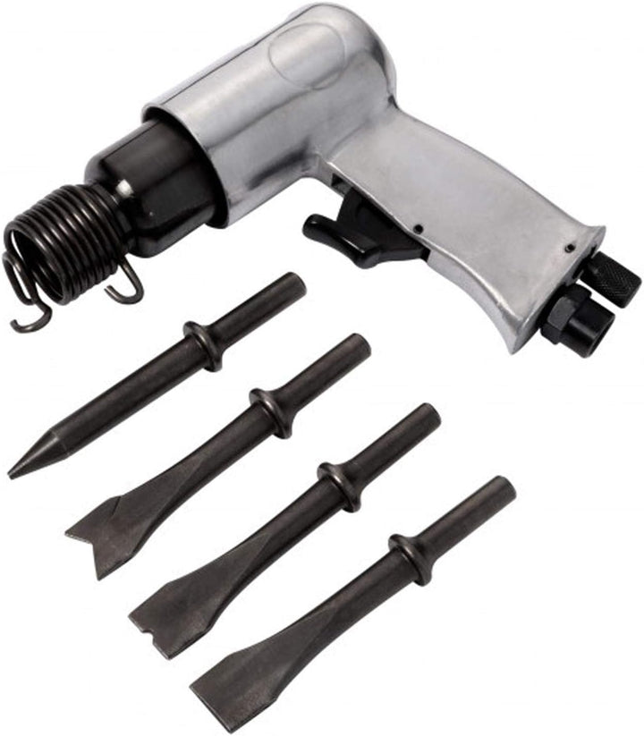 BlueSpot Tools 07951 BlueSpot Drucklufthammer und Meissel-Set, 150 mm