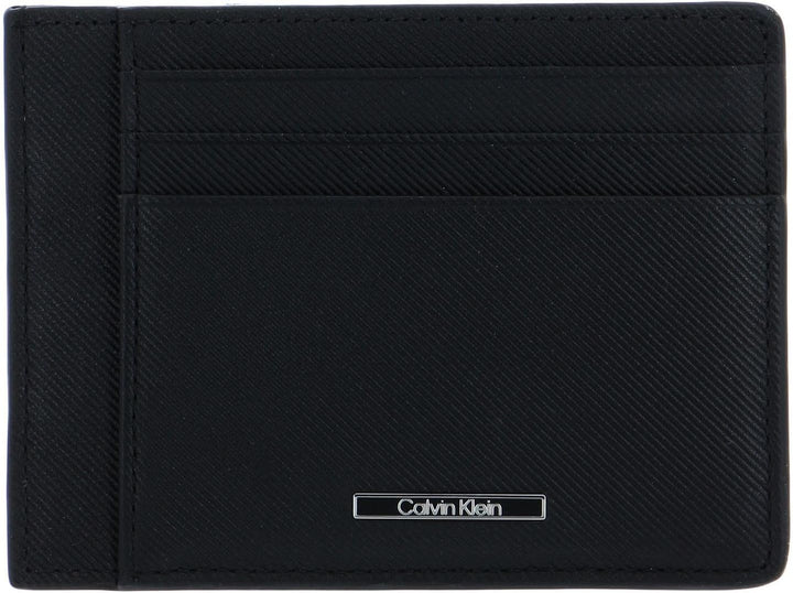 Calvin Klein Herren Commute ID Cardholder K50K507391 geldbörsen, Schwarz (Ck Black)