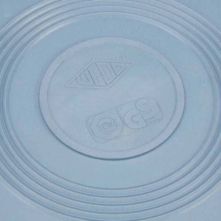 Wedo 212137 Rollhocker Metall, TÜV- und GS-geprüft, Höhe 43 cm, Tragkraft 150 kg, lichtgrau, Lichtgr