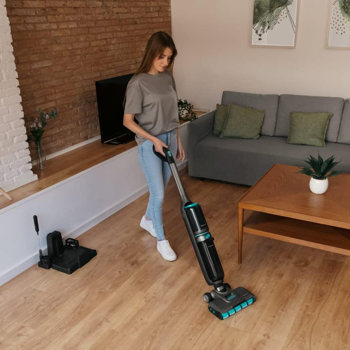 Cecotec Elektromopp FreeGo Wash&Vacuum Spray. 250 W, Schrubben und Staubsaugen gleichzeitig, Autonom